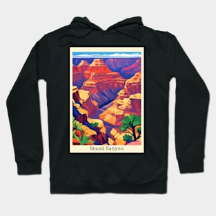 fauvism art of grand canyon usa Hoodie